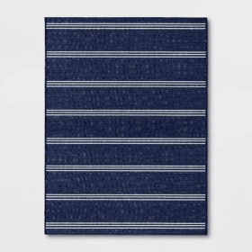 Striped Outdoor Area Rug