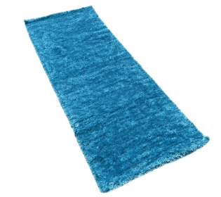 2' x 5'  Feet Reversible Soft Shag Turquoise Area Rug