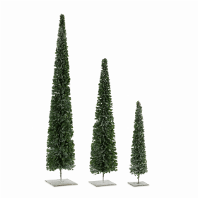 Tree (Set of 3) 15.75"H, 1 Set of 24"H, 31.5"H PVC