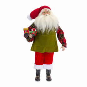 Santa 21.75"H Polyester/Resin