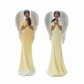 Angel (Set of 2) 10"H Resin