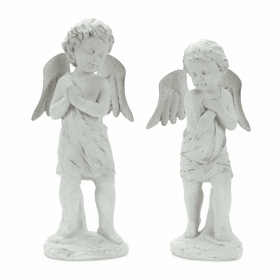 Cherub (Set of 2) 14"H, 15"H Resin