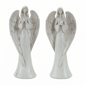 Angel (Set of 2) 11.75"H Resin