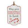 Holiday Sentiment Tag Ornament