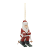 Santa on Skis Ornament