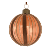 Copper Glass Holiday Ornament