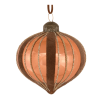 Copper Glass Holiday Ornament