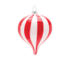 Striped Glass Ornament