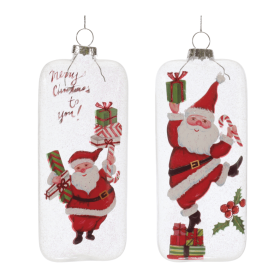 Whimsical Santa Ornament