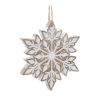 Glittered Snowflake Ornament