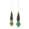 Pine Tree Reflector Drop Ornament