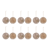 Wood Deer Tree Disc Ornament