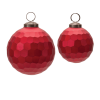 Hammered Glass Ball Ornament