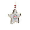 Tree and Star Cookie Cutter Ornament