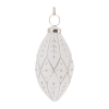 Frosted Glass Onion Ornament