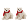 Polar Bear with Scarf