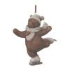 Skate and Snowboard Bear Ornament