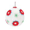 Whimsical Fabric Ball Ornament