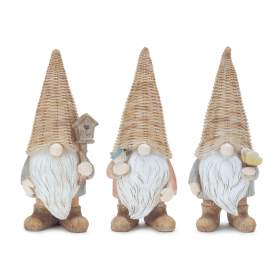 Wicker Gnome Figurine