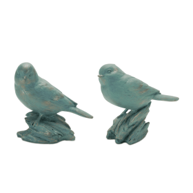 Perched Bird Figurine