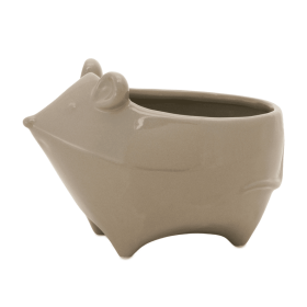 Ceramic Mouse Planter