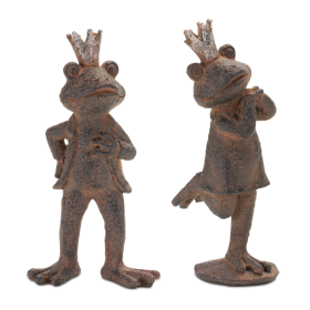 Royal Garden Frog Figurine