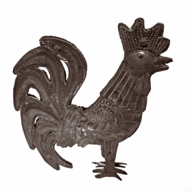 Freestanding Double-sided Rooster