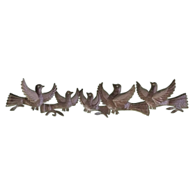 5 Birds Strip with 3D Wings