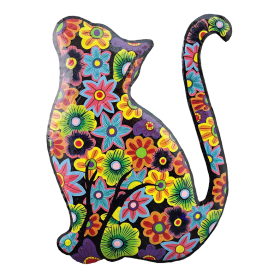 Painted Hippie Cat