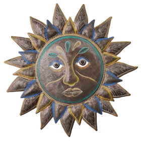 Painted Gilded Sun Flower