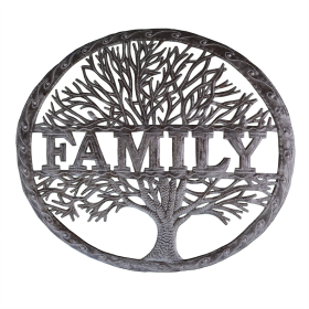 Family Tree Oval with Border