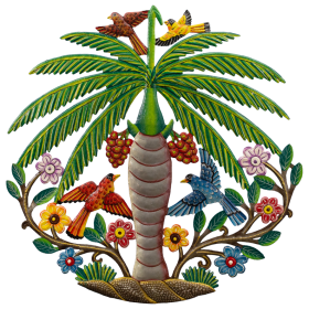 Painted Palm without Border