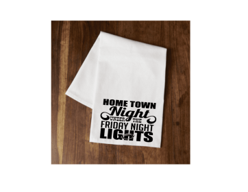 Friday Night Lights Tea Towel