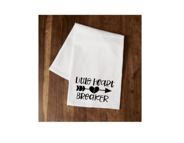 Little Heart Breaker Tea Towel