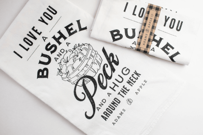 Bushel and a Peck Flour Sack Towel