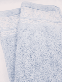 Terry Hand Towel Soft - 2 Pieces BLUE