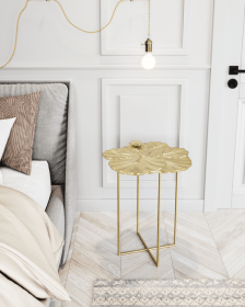 Lotus Side Table Gold