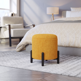 Calistoga Ottoman Yellow