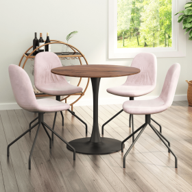 Opus Dining Table Brown & Black