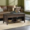 Dark Brown Lift-Top Multi Purpose Coffee Table