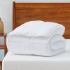 Full Size Cozy All Seasons Plush White Polyester Down Alternative Comforter