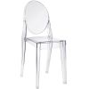 Stackable Clear Acrylic Dining Chair for Indoor or Outdoor Use