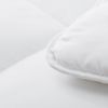 Queen Size Cozy All Seasons Plush White Polyester Down Alternative Comforter