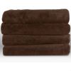 Walnut Brown Cuddle Microplush Heated Electric Warming Throw Blanket