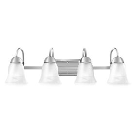 Bath Light 4-Light LED Brushed Nickel Vanity