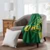 Oregon OFFICIAL NCAA "Campaign" Fleece Throw Blanket; 50" x 60"