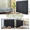 VEVOR Room Divider, 6.1 ft Room Dividers and Folding Privacy Screens (3-panel), Fabric Partition Room Dividers for Office, Bedroom, Dining Room, Study