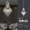 Chromium color Crystal Chandeliers,Large Contemporary Luxury Ceiling Lighting