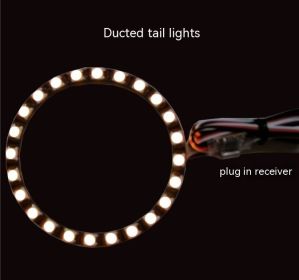 LED Three Color Gradient Tail Light System For 70mm Culvert (Option: 64mm)