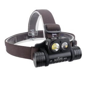 Simple Creative Double Lamp Headlight (Option: SFT40 with battery)